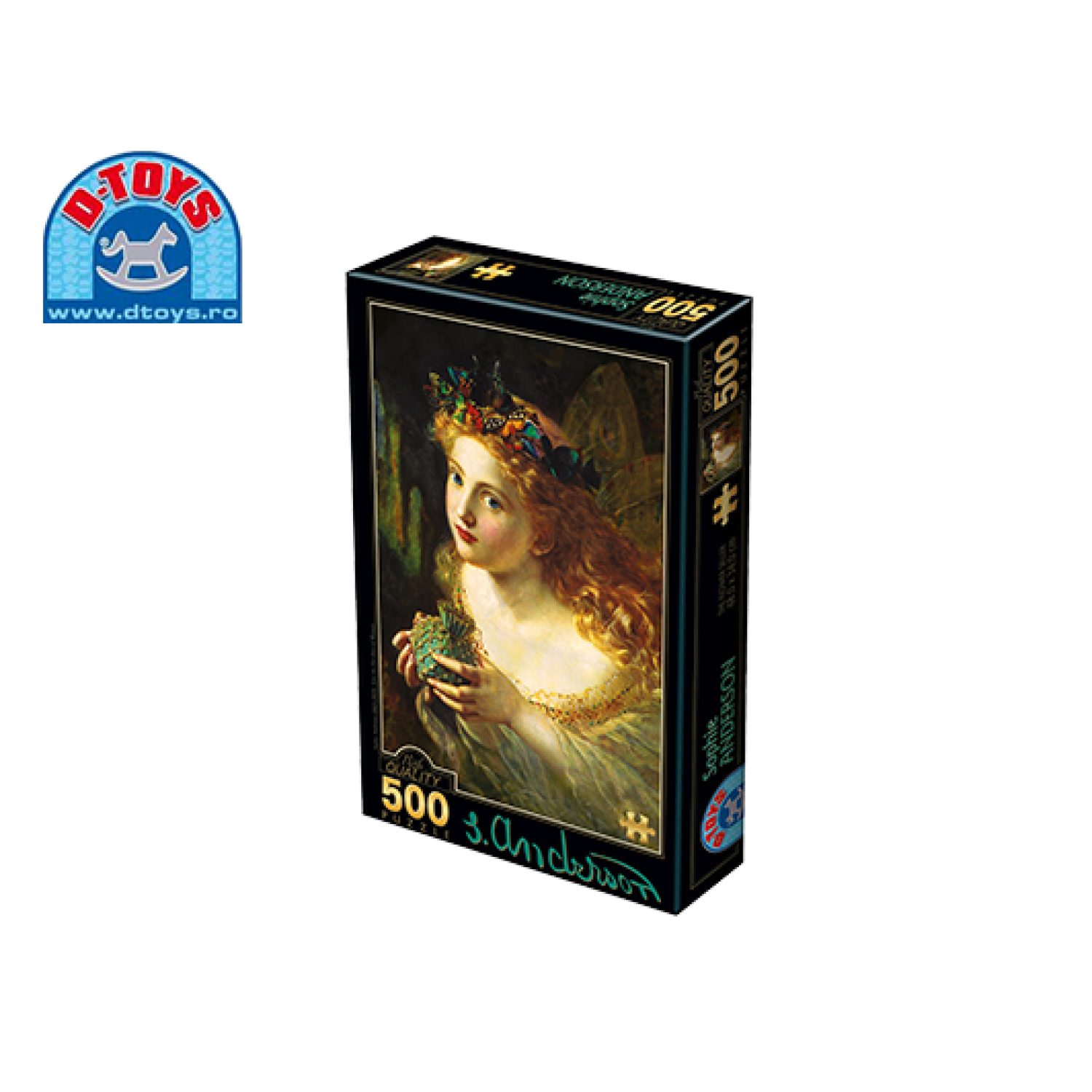 D-TOYS ΠΑΖΛ 500Τ.48x34cm S.ANDERSON FAIR FACE OF A WOMAN
