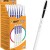 ΣΤΥΛΟ BIC CRISTAL UP 1,2mm(ΜΠΛΕ-ΜΑΥΡΟ)