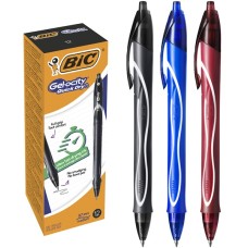 ΣΤΥΛΟ BIC GEL-OCITY 0,7mm QUICK DRY  (ΜΠΛΕ-ΜΑΥΡΟ-ΚΟΚΚΙΝΟ)