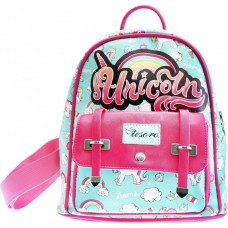 Tesoro Παιδική Τσάντα Πλάτης Unicorn Τιρκουάζ