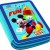 Διακάκης Mickey Mouse 0560880 Blue Κασετίνα Μεταλλική με 2 Θήκες