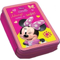 Διακάκης Minnie Κασετίνα με 2 Θήκες