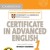 CAMBRIDGE CERTIFICATE IN ADVANCED ENGLISH 1