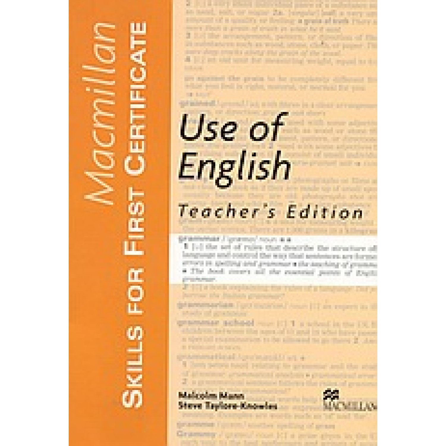 Skills for First Certificate, Use of English 