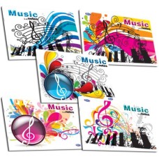 Τετράδιο Μουσικής Πλάγιο 40 Φύλλων 111010