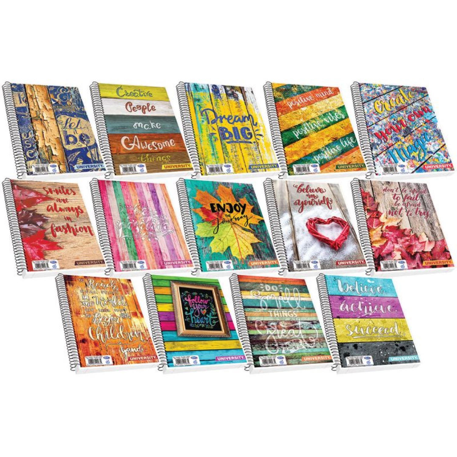 Τετράδιο Super University Σπιράλ 17x25 2Θ 125628