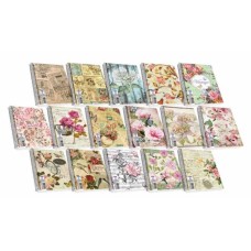 Σχολικά τετράδια σπιράλ Vintage 17x25 2Θ 261470