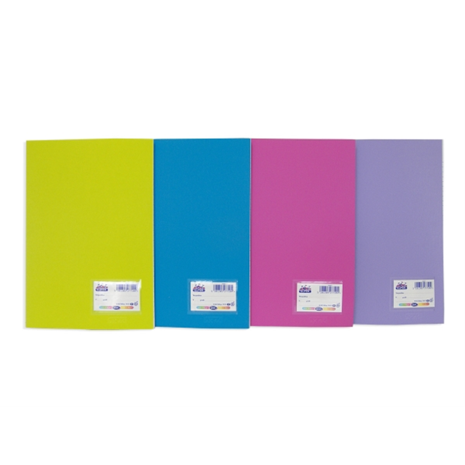 Τετράδιο Super Διεθνές A4 50φ 80γρ Ριγέ Fancy σε 4 χρώματα - 277204 (Skag)