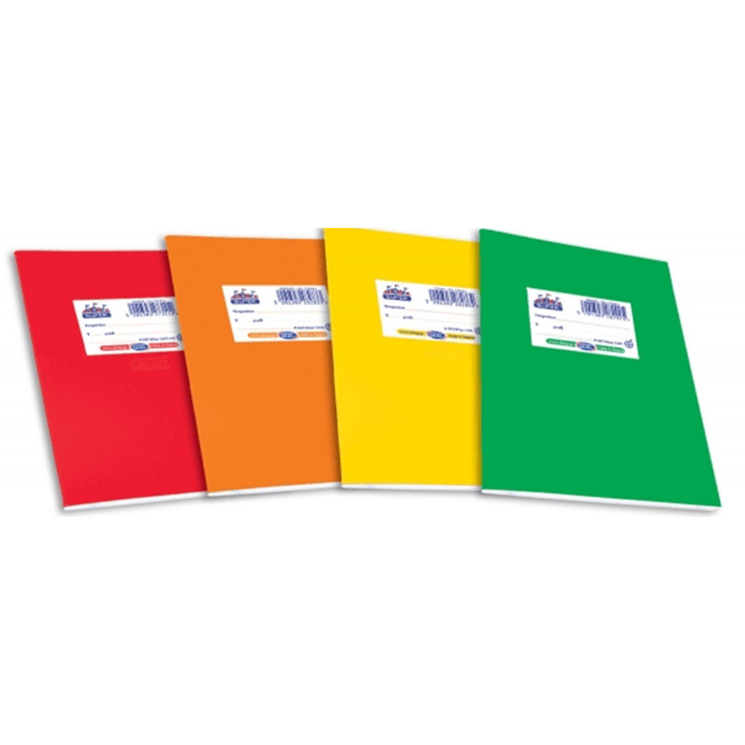 Τετράδιο Skag Super Διεθνές Πλαστικό ΜΦ 17x25cm 50 Φύλλα Πράσινο 282925