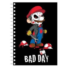 ΤΕΤΡΑΔΙΟ ΣΠΥΡΑΛ 17Χ25 2Θ BAD DAY