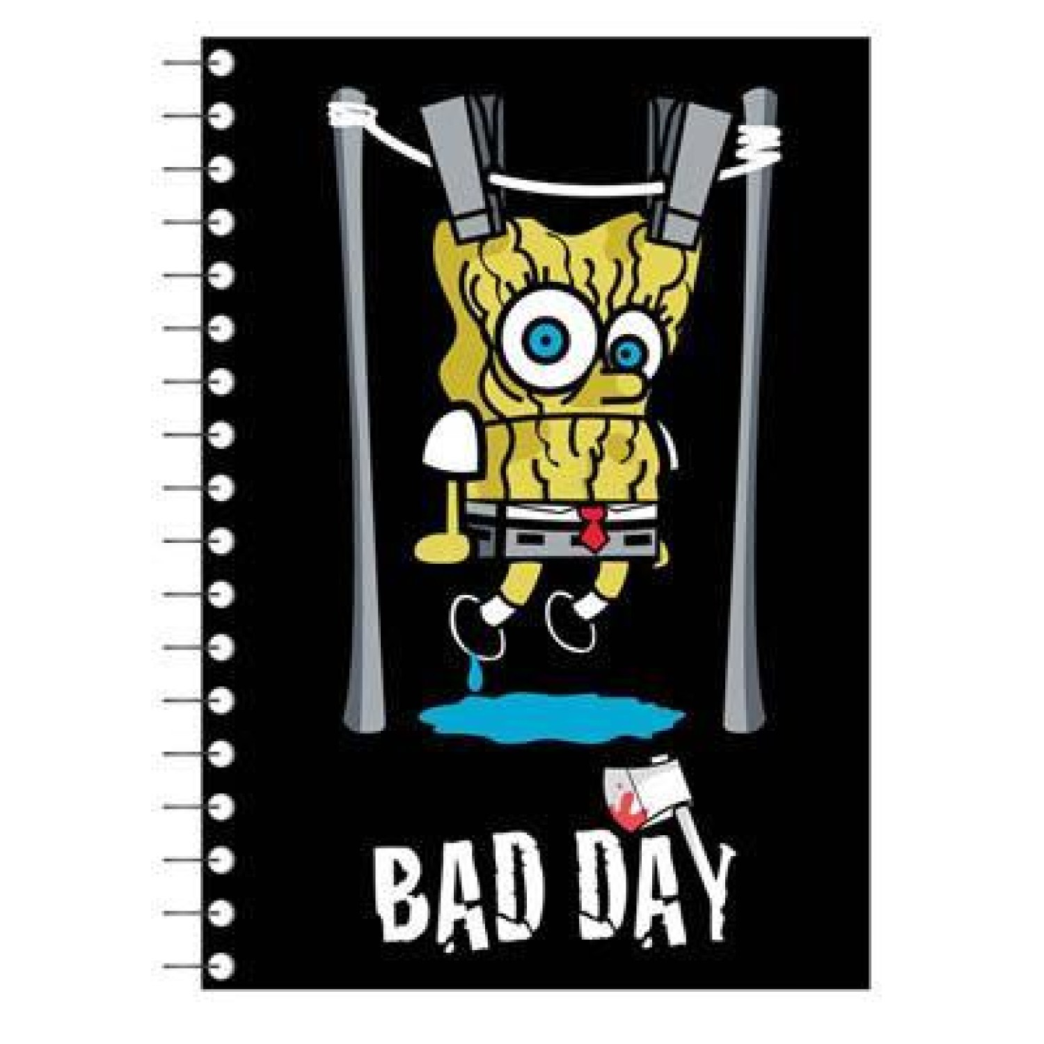 ΤΕΤΡΑΔΙΟ ΣΠΥΡΑΛ A4 3Θ BAD DAY