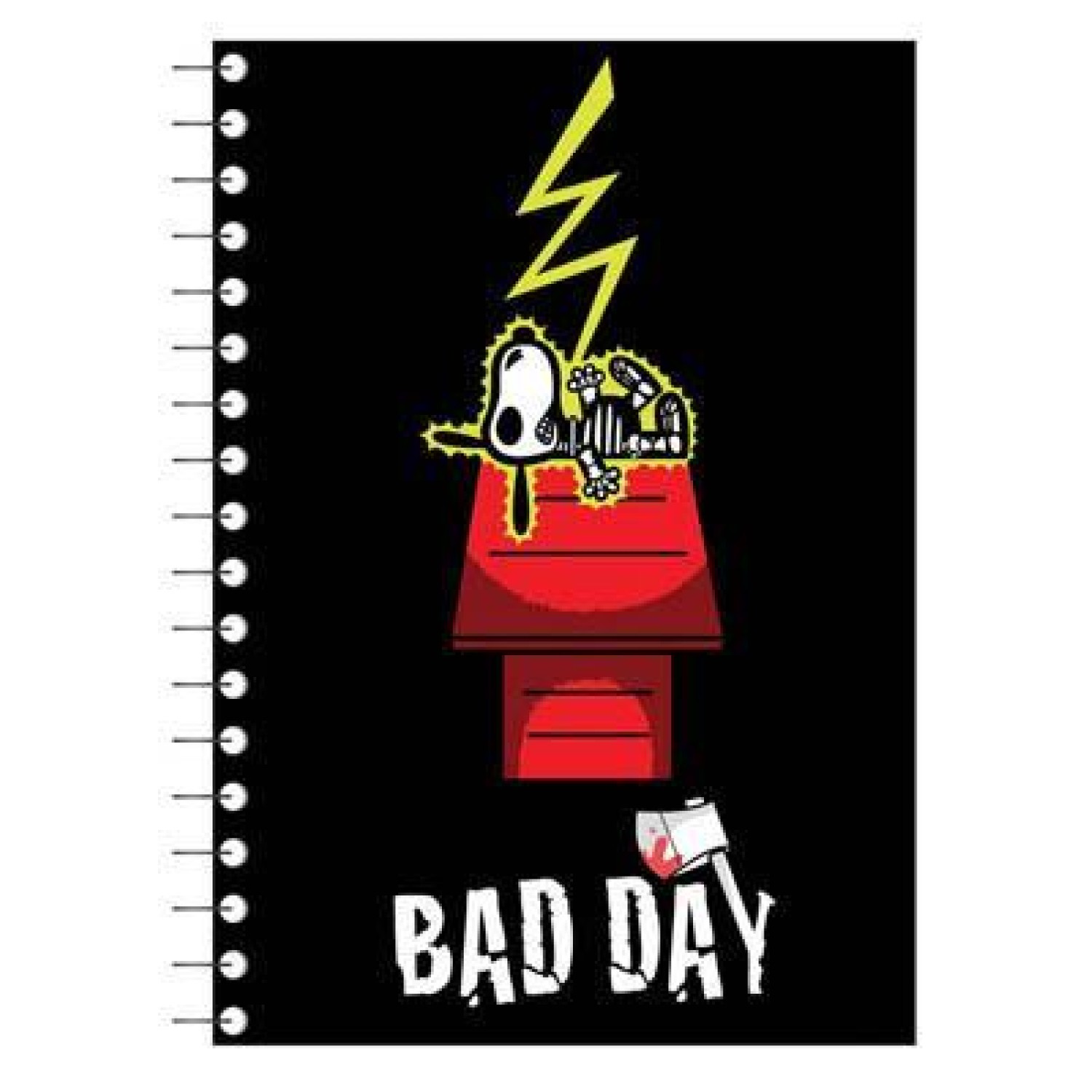 ΤΕΤΡΑΔΙΟ ΣΠΥΡΑΛ 17Χ25 3Θ BAD DAY