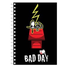 ΤΕΤΡΑΔΙΟ ΣΠΥΡΑΛ 17Χ25 3Θ BAD DAY