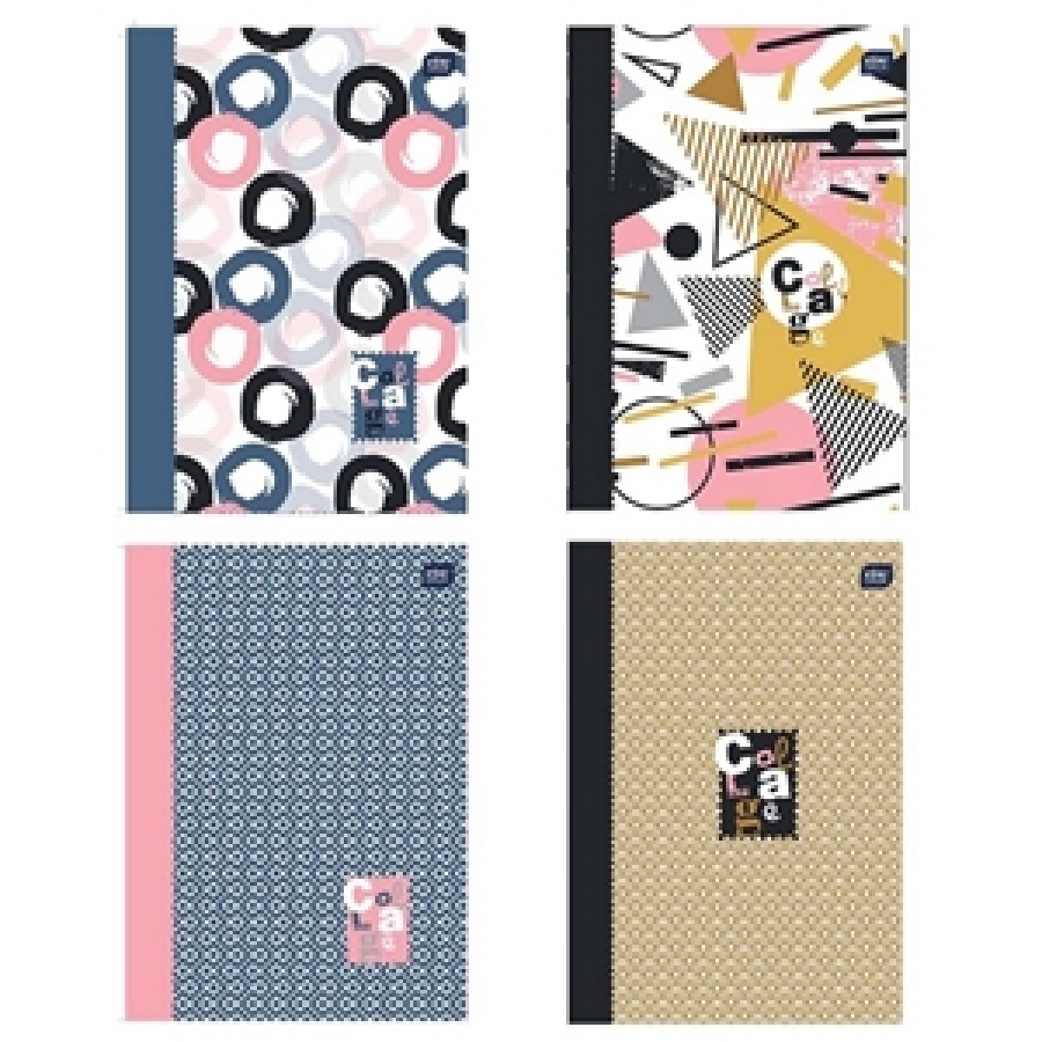 ΤΕΤΡΑΔΙΑ ΣΠΙΡΑΛ INTERDRUK COLLAGE 17Χ25/2Θ 120σ