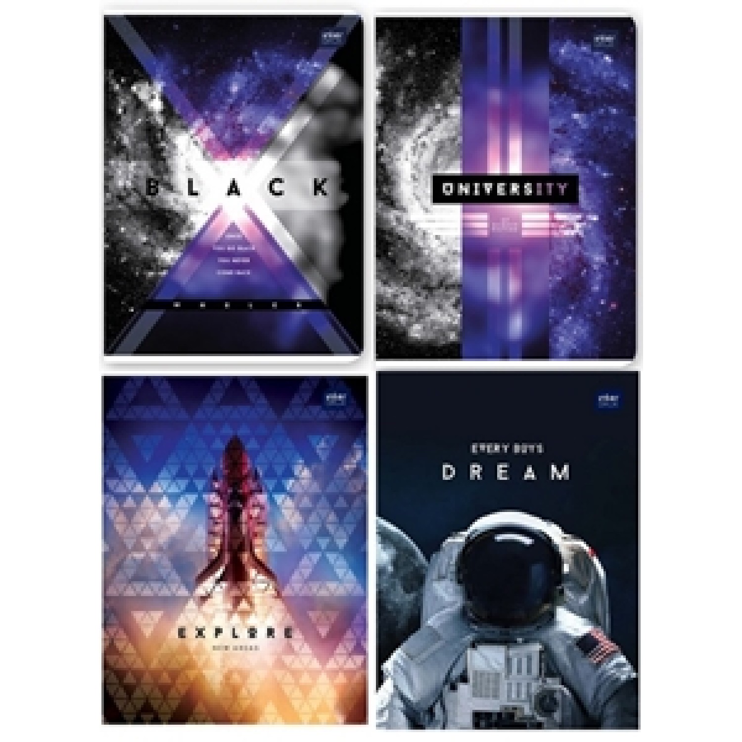 ΤΕΤΡΑΔΙΑ ΣΠΙΡΑΛ INTERDRUK SPACE 17Χ25/2Θ 120σ