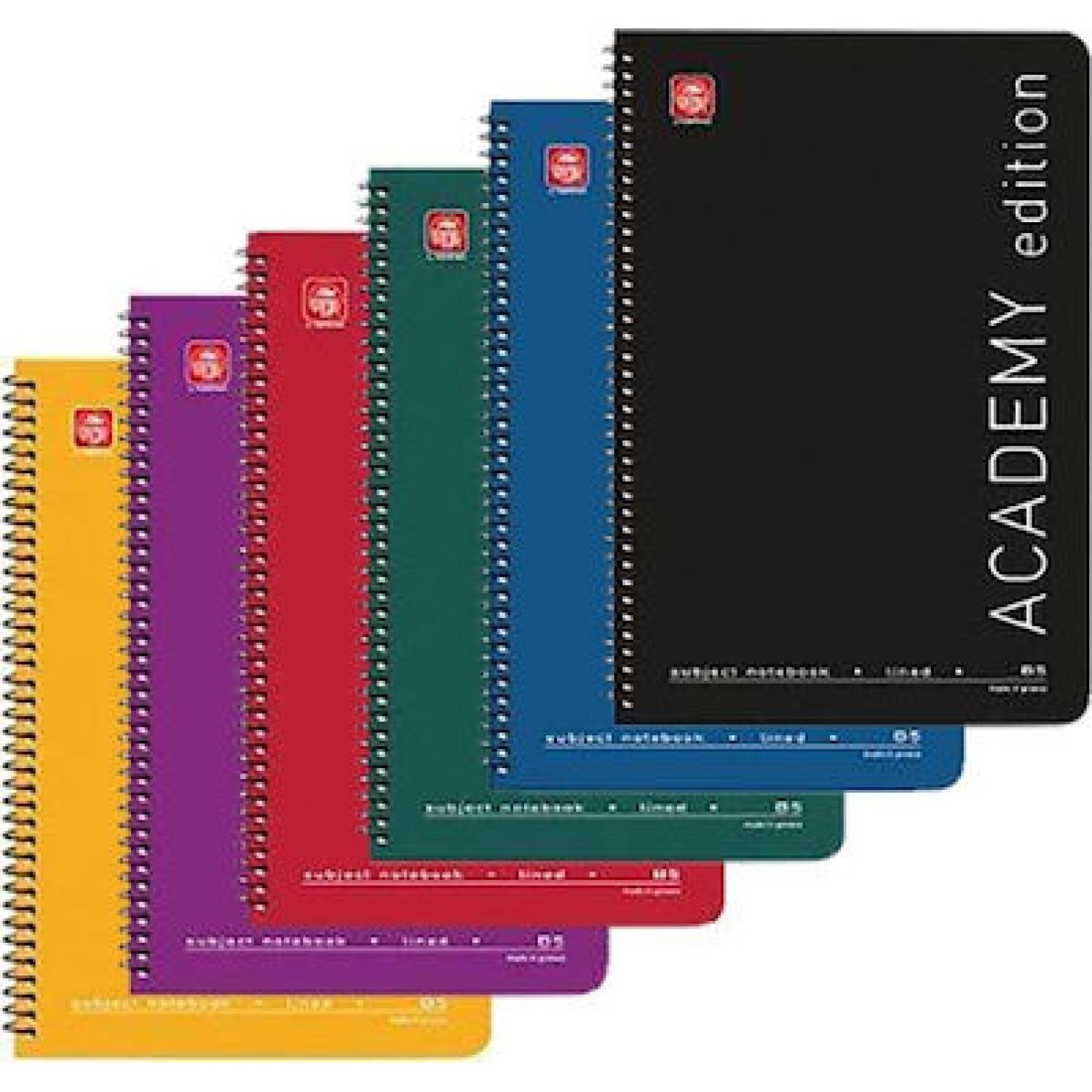 ΤΕΤΡΑΔΙΟ ΣΠΙΡΑΛ ACADEMY 17Χ25 3 ΘΕΜ.