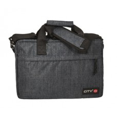 ΤΣΑΝΤΑ CITY POSTIE 96762 MELANGE GREY LAPTOP ΩΜΟΥ