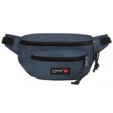 ΜΠΑΝΑΝΑ CITY BIG 11575 MELANGE BLUE ΔΙΠΛΗ
