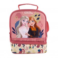Τσαντάκι Φαγητού Ισοθερμικό Disney Frozen 2 Go With Your Heart Must 2 Θήκες