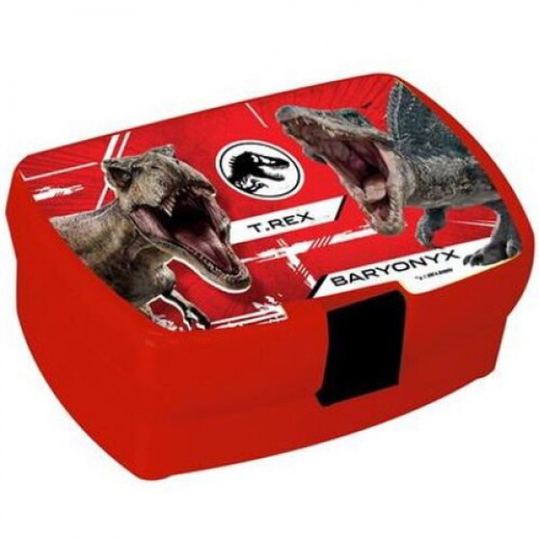 Σετ Φαγητού Jurassic World με Φαγητοδοχείο-Παγούρι Πλαστικό 350 ml