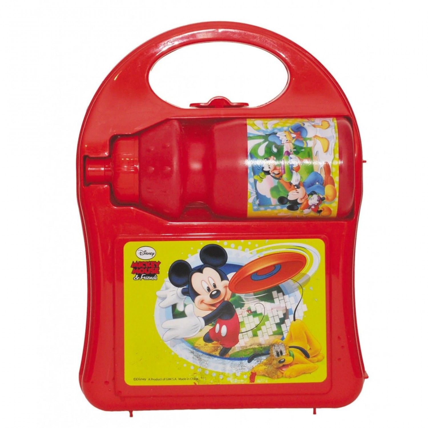 GIM ΣΕΤ ΔΟΧΕΙΟY & ΠΑΓΟΥΡΙ SPORT MICKEY 350Ml