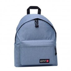 ΤΣΑΝΤΑ CITY THE DROP 96917 MELANGE JEAN