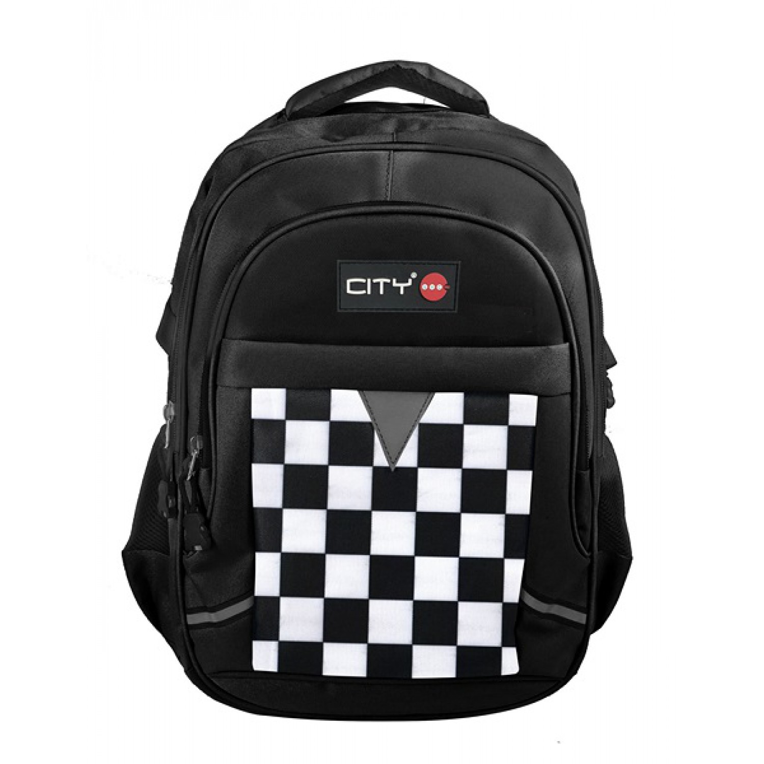 ΤΣΑΝΤΑ CITY ZIPIT 51021 BLACK TWIST