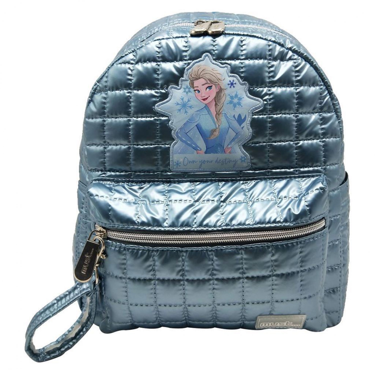 ΤΣΑΝΤΑ ΠΛΑΤΗΣ 26Χ14Χ30 FROZEN SOFT ΣΙΕΛ PEARL