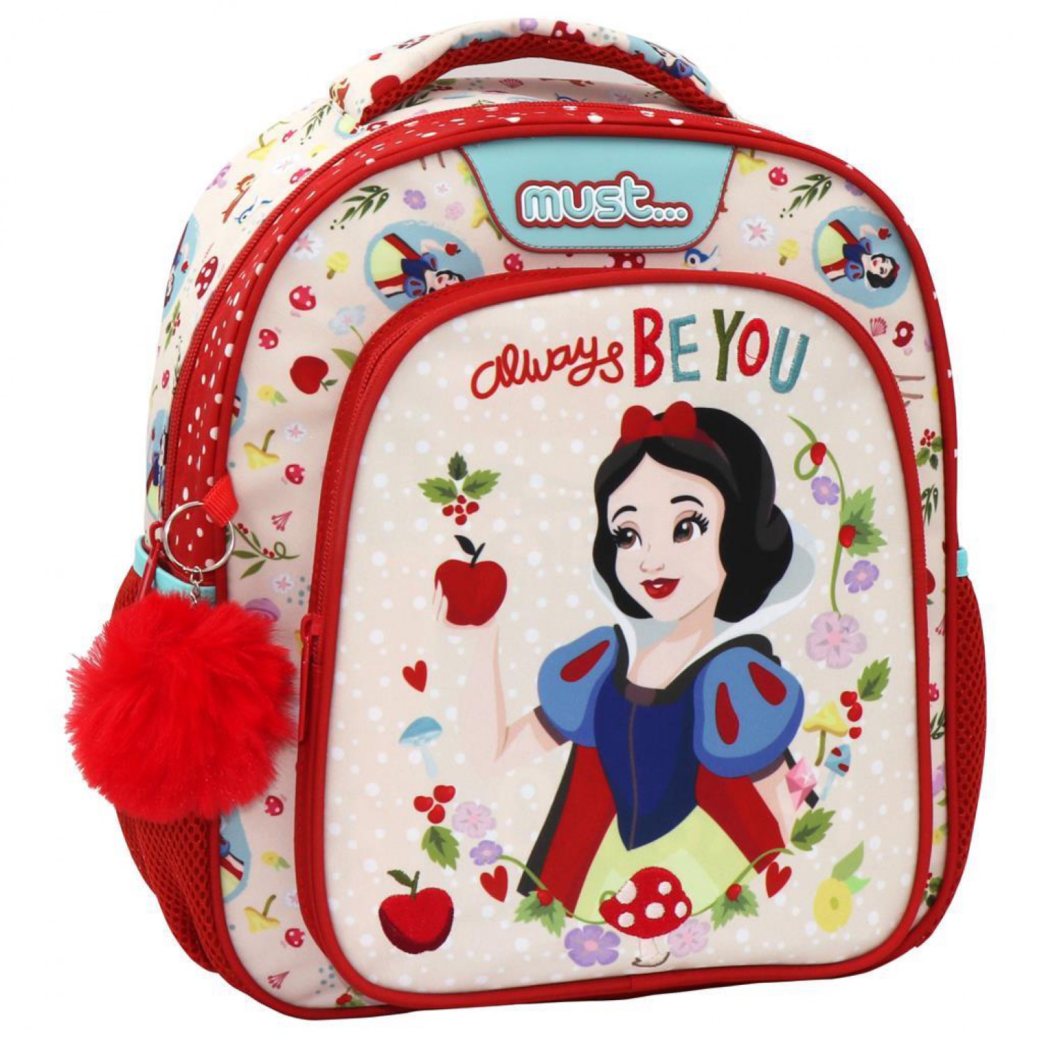 Σχολική Τσάντα Πλάτης Νηπίου Disney Princess Snow White Always Be You Must 2 Θήκες