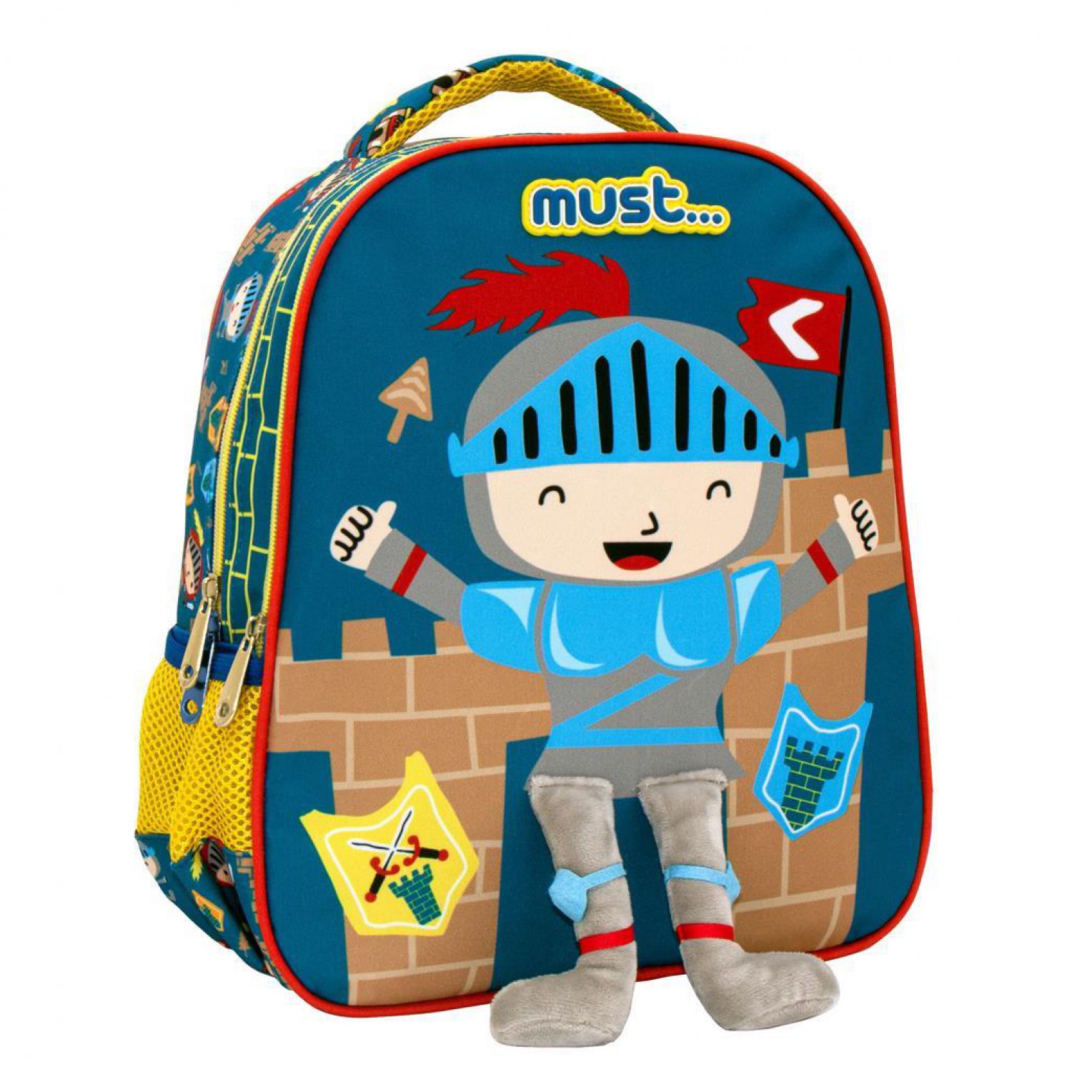 Σχολική Τσάντα Πλάτης Νηπίου Must Charmy Knight 2 Θήκες