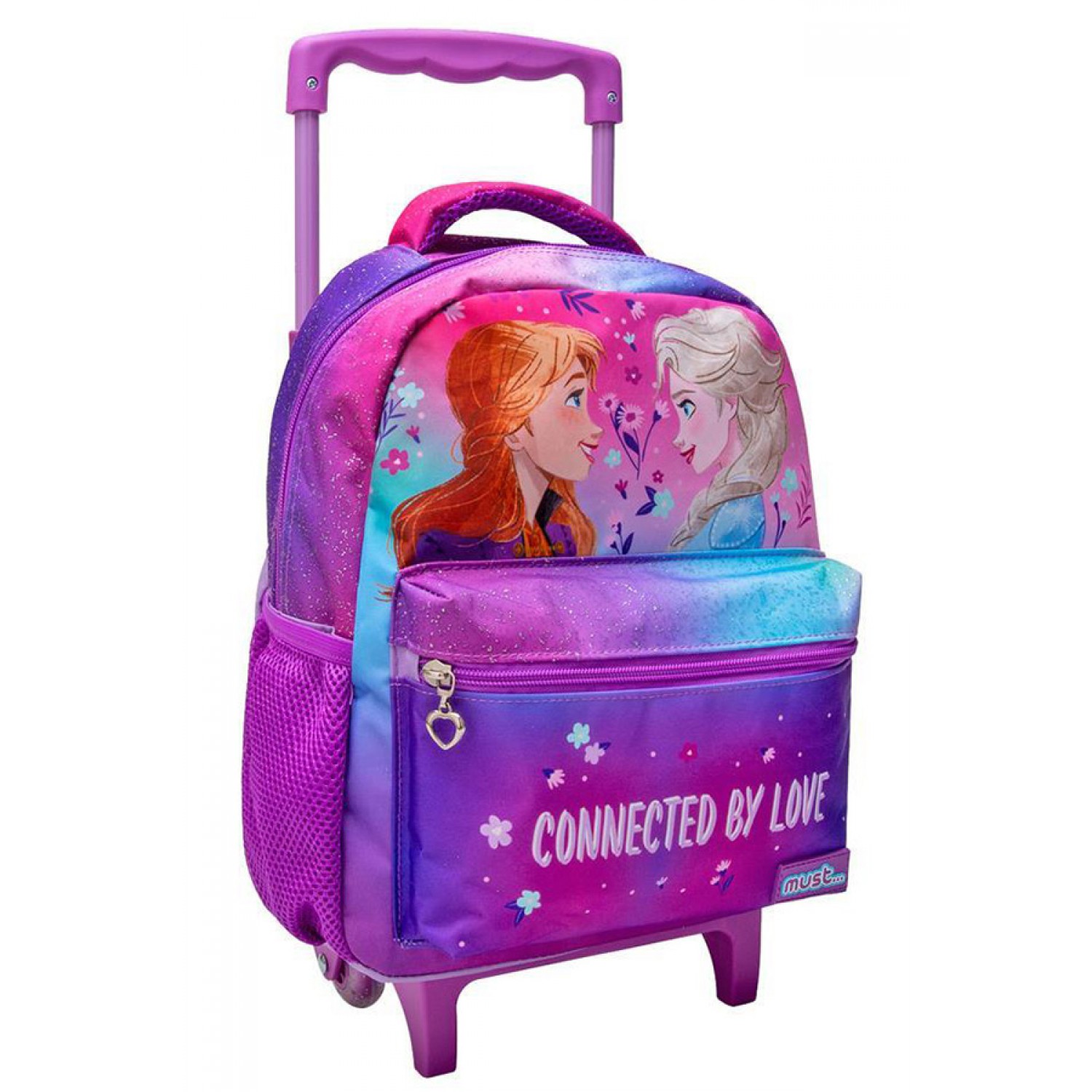 Σακίδιο νηπιαγωγείου τρόλεϊ FROZEN CONNTECTED BY LOVE