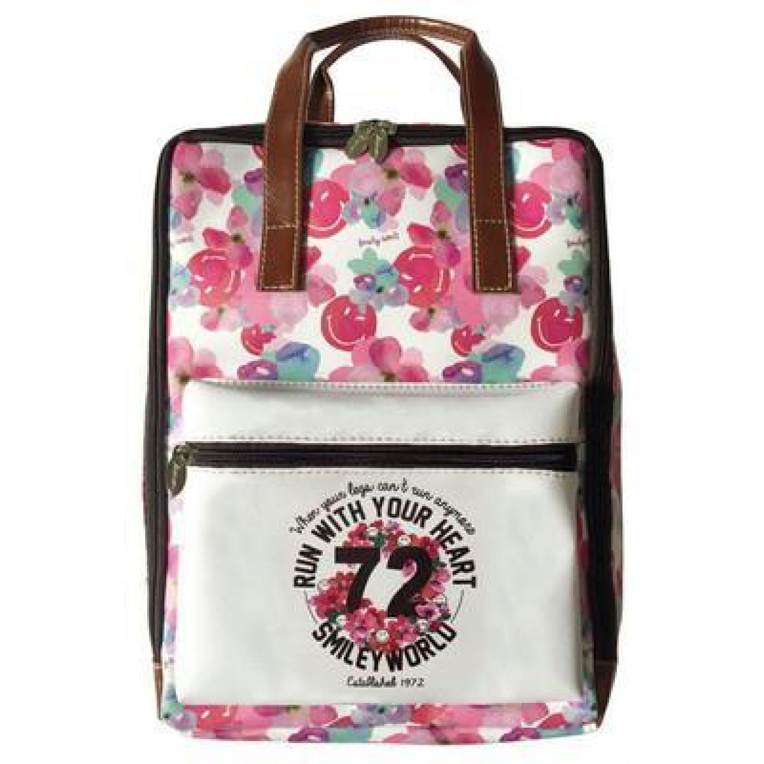 ΤΣΑΝΤΑ ΠΛΑΤΗΣ SMILEY 35X25X13