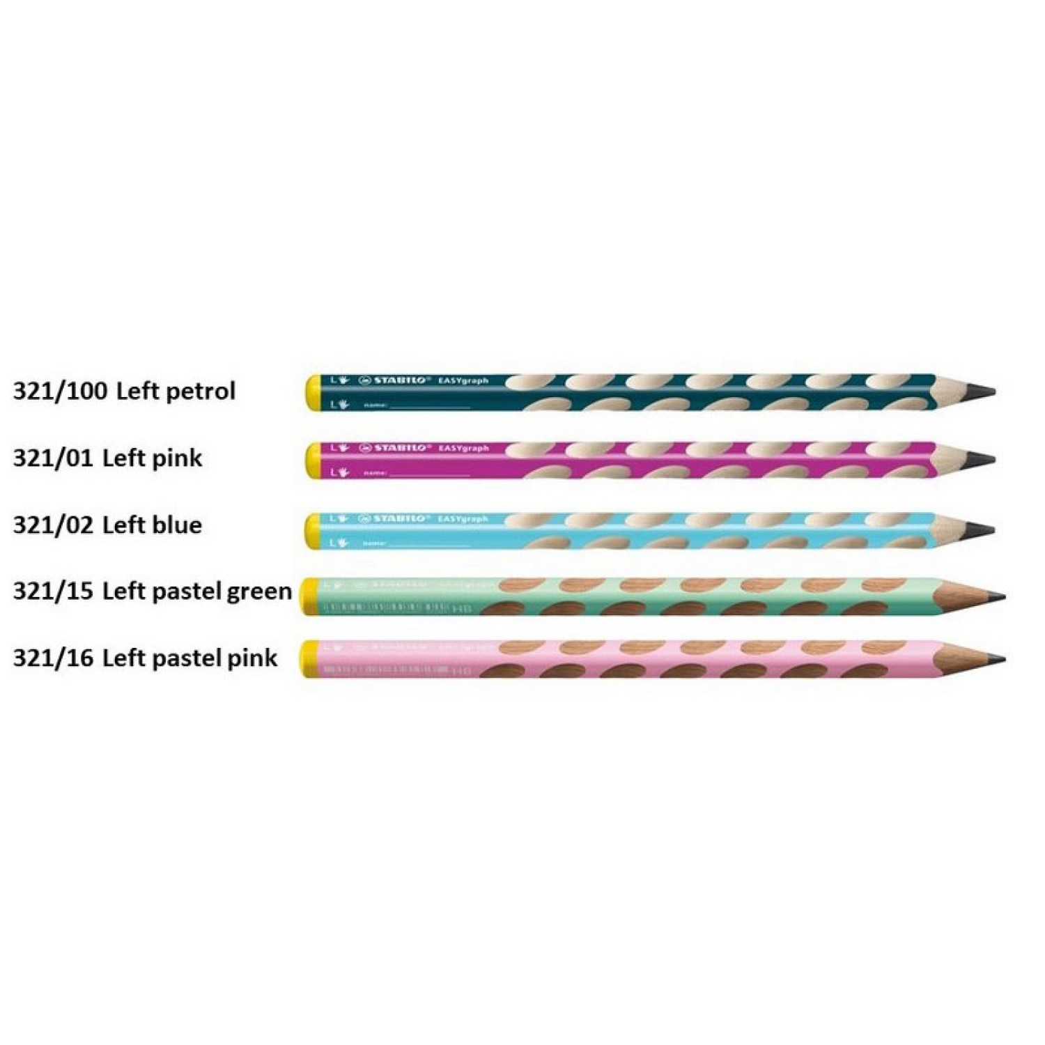  ΜΟΛΥΒΙ STABILO EASYgraph 321 HB Left