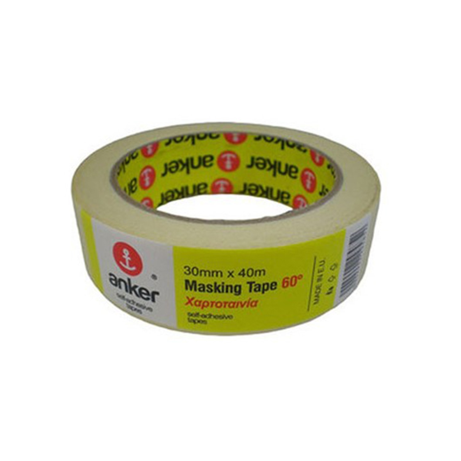 ΚΟΛΛΗΤΙΚΕΣ ANKER MASKING 30mmΧ40m