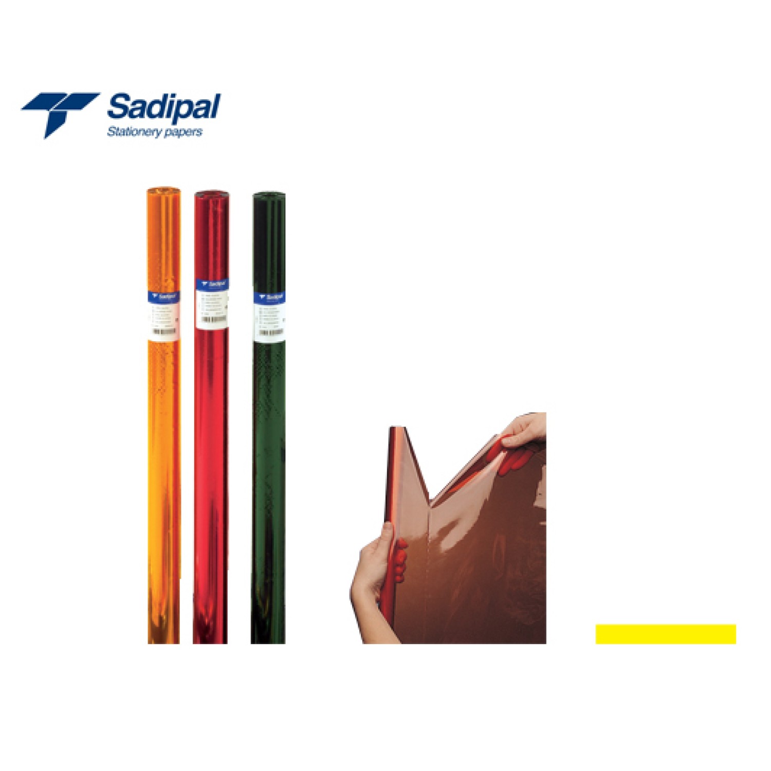 SADIPAL ΣΕΛΟΦΑΝ ΡΟΛΛΟ ΠΕΡΦΟΡΕ 0.7x25m ΚΙΤΡΙΝΟ