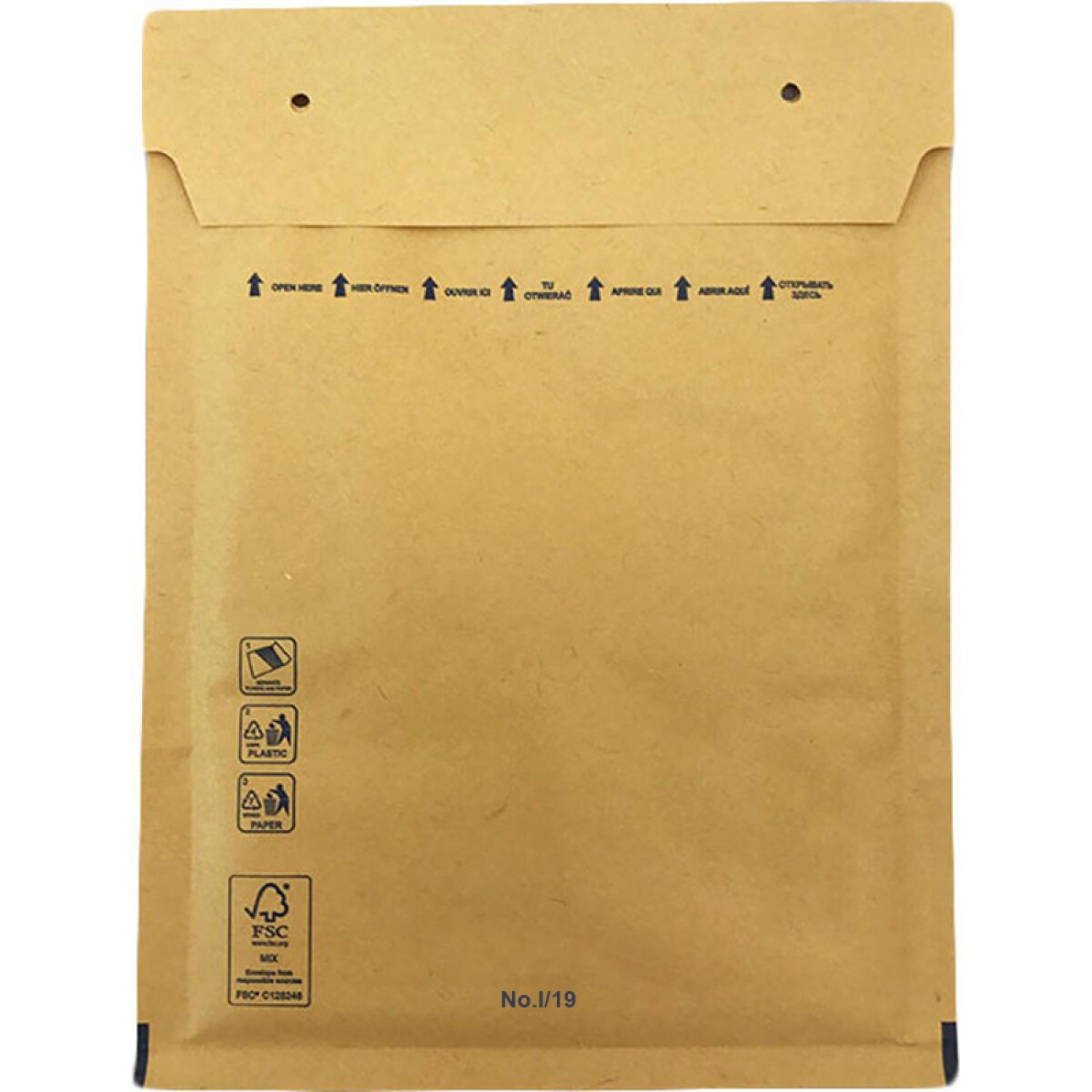 ΦΑΚΕΛΑ ΜΕ ΦΥΣΑΛΙΔΕΣ G/17 23x34cm (ΕΞΩΤ.25x35cm)